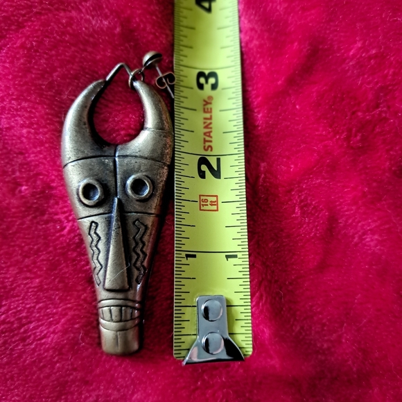 Vintage pierced earrings - Picture 3 of 3